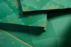 Tissue-Serviette 33 x 33 cm Rhombus Green 3-lagig