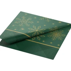 Tissue-Serviette 33 x 33 cm Rhombus Green 3-lagig