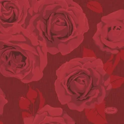 Tissue-Serviette 24 x 24 cm Rich Roses 3-lagig