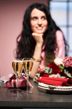 Tissue-Serviette 24 x 24 cm Rich Roses 3-lagig