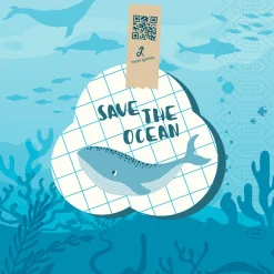 Tissue-Serviette 33 x 33 cm Save the Ocean 3-lagig