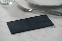 Tissue-Serviette 33 x 33 cm Schwarz 3-lagig