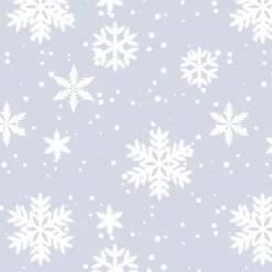 Tissue-Serviette 33 x 33 cm Silver Snow Moments 3-lagig