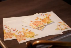 Tissue-Serviette 40 x 40 cm Spicy Pumpkin 3-lagig