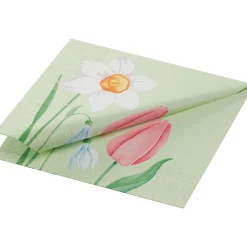 Tissue-Serviette 24 x 24 cm Spring Melody 3-lagig