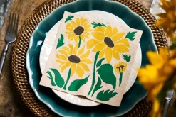 Tissue-Serviette 33 x 33 cm Sunny bloom 2-lagig