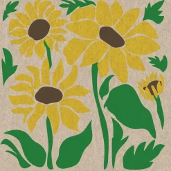 Tissue-Serviette 33 x 33 cm Sunny bloom 2-lagig