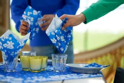 Tissue-Serviette 33 x 33 cm Sunny Day Blue 3-lagig