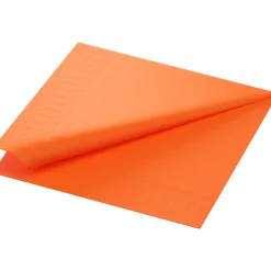 Tissue-Serviette 40 x 40 cm Sun Orange 2-lagig