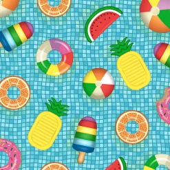 Tissue-Serviette 33 x 33 cm Summer Pool 3-lagig