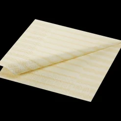 Tissue-Serviette 33 x 33 cm Tessuto Cream 3-lagig