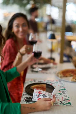 Tissue-Serviette 40 x 40 cm Viva Italia 2-lagig