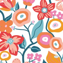 Tissue-Serviette 33 x 33 cm Vibrant Bloom 3-lagig