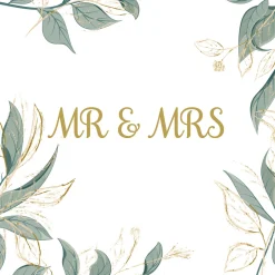 Tissue-Serviette 33 x 33 cm Wedding 3-lagig