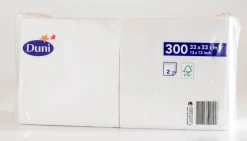 Tissue-Serviette 33 x 33 cm Weiß 2-lagig