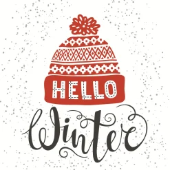 Tissue-Serviette 24 x 24 cm Winter Greetings 3-lagig