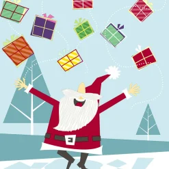 Tissue-Serviette 33 x 33 cm Xmas Hurray 3-lagig