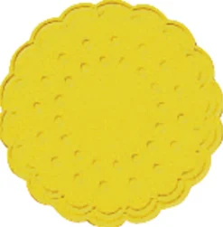 Tissue-Untersetzer, rund Ø 7,5 cm Kiwi Mehrlagig