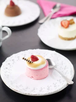 Tortenspitzen rechteckig 35 x 45 cm Weiß