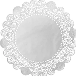 Tortenspitzen rund Ø 36,7 cm Weiß