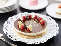 Tortenspitzen rund Ø 36,7 cm Weiß