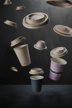 Trinkdeckel, flach 18/24 cl Braun