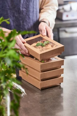 Viking Brick Box 1100 ml Braun ungeteilt