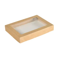 Viking Brick Deckel mit Fenster 1100 ml Braun