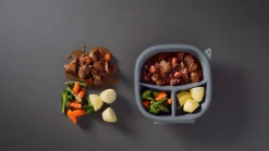 Vista Box Large 650/216/216 ml Grau 3-Teilung