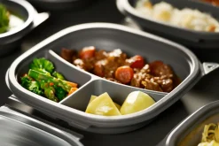 Vista Box Large 650/216/216 ml Grau 3-Teilung